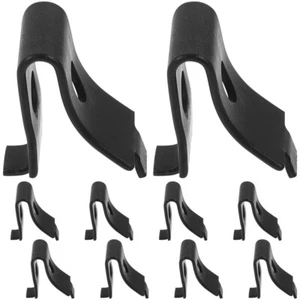 10 Stück Edelstahl Trennwandwinkel Regalträger Clip Clips Schrank - Bild 1 von 12