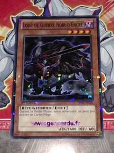 Carte YU GI OH LOUP DE GUERRE NOIR-D'ENCRE BP02-FR030 MOSAIQUE RARE - Picture 1 of 1