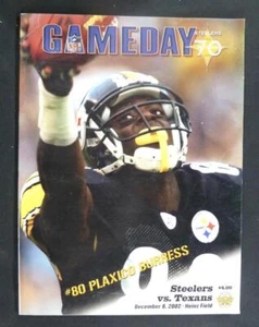 Gameday Program Pittsburgh Steelers vs Houston Texans December 8 2002 Plaxico - Picture 1 of 1