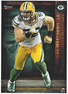 CLAY MATTHEWS FATHEAD TRADEABLES GREEN BAY PACKERS USC TROJANS STICKER 2012 #30 - Picture 1 of 3