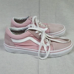 Zapatillas de pared Vans para mujer 7 rosas gamuza lona 500714 zapatos con cordones - Imagen 1 de 9