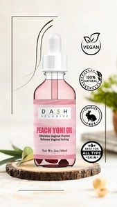 El aceite de yoni femenino de melocotón ayuda a encarnar, controlar olores, suavizar y suavizar (2 oz) - Imagen 1 de 7