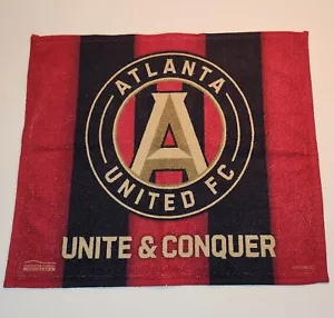 Atlanta United FC Unite & Conquer Sm. Toalla Publicitaria MLS Inauguración Año 2017 - Imagen 1 de 7