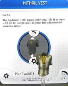 Lord of the Rings ~ MITHRIL VEST #S101 Heroclix LE Object LotR OP Kit miniature - Picture 1 of 1