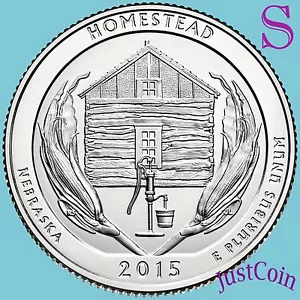 2015-S HOMESTEAD NATIONAL MONUMENT (NEBRASKA) VIERTEL UNZIRKULIERT USA NEUWERTIG - Bild 1 von 2