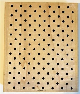 Stampin' Up 1997 (1 Stamp) "Decorative Dot" - Picture 1 of 3