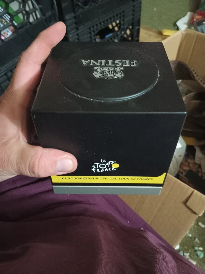 FESTINA Chrono Bike Tour De France Watch Swiss Quartz Box N Manual Only No Watch - Image 1 of 4