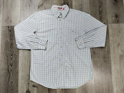 Camisa de vestir deportiva de lujo para hombre IZOD L manga larga abotonada Foto 1 de 4