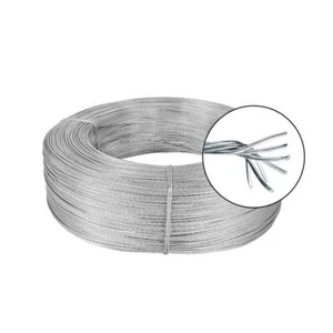 200m Drahtlitze Ø 1,6mm Weidezaundraht Elektrozaun Weidezaun verzinkt Spanndraht - Bild 1 von 1