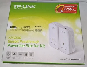 TP-LINK TL-PA8010P POWERLINE AV1200 GIGABIT (Ein Stecker + mehr? Siehe Beschreibung) - Bild 1 von 7