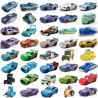 Disney Pixar Cars Lot Lightning Mcqueen 1:55 Diecast Model Toy Cars Boy Collect - image 1 of 4