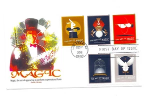 5301-05 Art of Magic, on one Panda Cachets FDC - Picture 1 of 1
