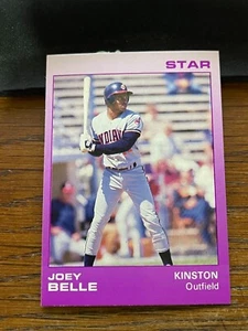1988 Star #3 Joey “Albert“ Belle RC Pre-Rookie - Kinston Indians - Picture 1 of 2