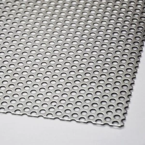 Edelstahl Lochblech V2A Loch Blech 1,0mm Rv 5-8, 1000x1000mm - Bild 1 von 1