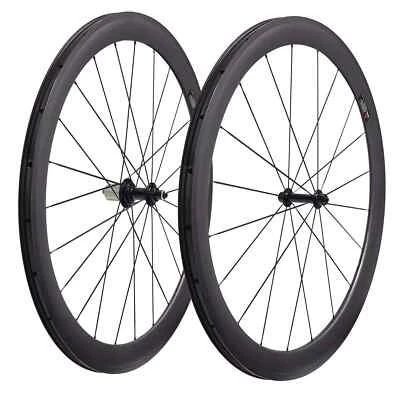 Carbon Road Bicycle Wheelset Super Light Hub R13 50mm U Shape 25mm Tubuless - Image 1 of 4