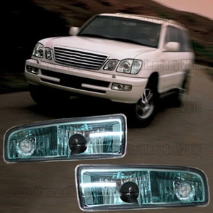 2pcs Front Bumper Driving Lamp Fog Light Assembly For Toyota Lexus LX470 1998-07 - Picture 1 of 6