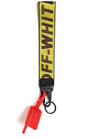 Yellow Off-White Inspired Industrial Cell Phone Strap 10.5" Keychain Lanyard USA