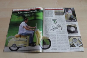 Oldtimer Praxis 1412) DKW Hobby Roller in einer seltenen Vorstellung auf 4 Seite - Bild 1 von 2