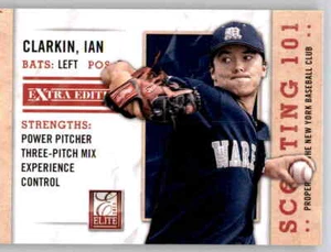 2013 Elite Scouting 101 Ian Clarkin Rookie RC Insert MLB Yankees #12 - Picture 1 of 2