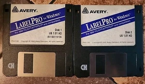 Avery Label Pro for Windows for IBM PC/XT AT PS/2 compatibles floppy disk (B) - Picture 1 of 2