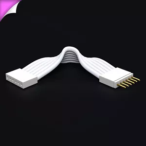 CORNER Piece Cable | for Philips Hue Lightstrip Plus V4 | upto 10m/30' | W - Picture 1 of 7