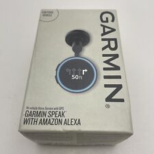 Garmin Speak 010-01862-01 GPS with Amazon Alexa - Black Brand new
