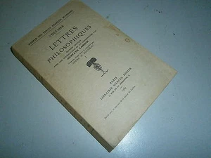 Lettres philosophiques Voltaire introduction de G Landon 1964 - Imagen 1 de 1