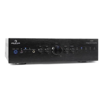 Stereo Verstärker Hifi Verstärker Hifi Endstufe AUX schwarz 600 Watt Equalizer - Bild 1 von 4