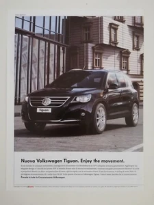 Clipping Pubblicità Adv. 2007 VOLKSWAGEN TIGUAN Enjoy the Movement - Bild 1 von 1