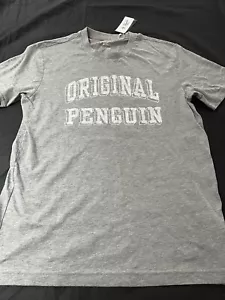 Man's cotton T shirt, Original Penguin, size S, Grey,brand New - Picture 1 of 4