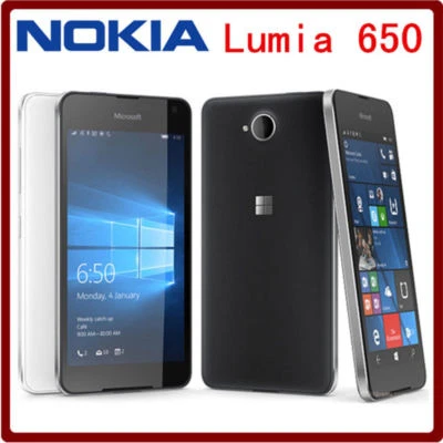 Microsoft Lumia 650 4G LTE Single Dual SIM Windows Quad-core 16GB ROM 1GB RAM - Image 1 of 4