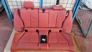 Rückbank Sitzbank Rücksitzbank Leder Dakota korallrot BMW 2er F22 - Bild 1 von 2