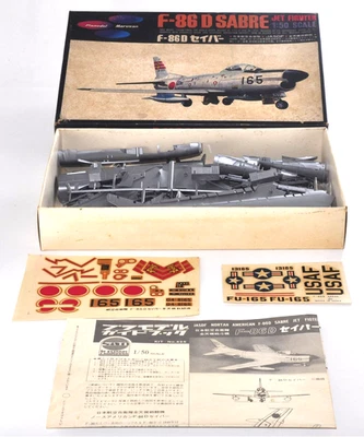 Raro kit modellino in plastica Marusan F-86D Sabre Jet scala 1:50 vintage Gia... - Immagine 1 di 4