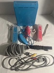 Paquete Consola Nintendo Wii Edición Limitada Azul RVL-101 Sin Puerto GameCube - Imagen 1 de 9
