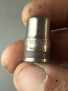 Vintage None Better 5/16" Socket 1/4” DriveM1210 USA 🇺🇸 Nice! - Picture 1 of 9