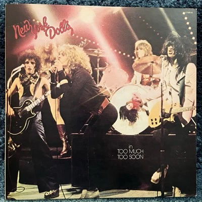 New York Dolls~Too Much Too Soon~With Insert~Japanese Import~Glam Rock~RARW - Image 1 of 3