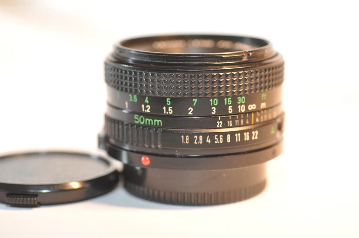 Canon FD f/1.8 Camera Lenses 50mm Focal for sale | eBay