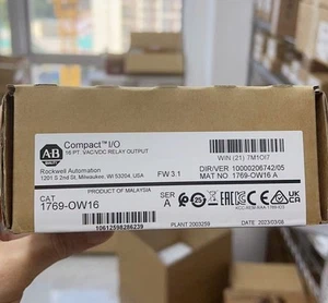 NEW AB 1769-OW16 New ABCompactLogix Relay Output Module - Picture 1 of 2