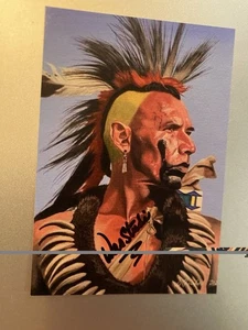 WES STUDI Authentic Hand Signed Autograph 4X6 Photo INDIAN ACTOR - GERONIMO - Picture 1 of 1