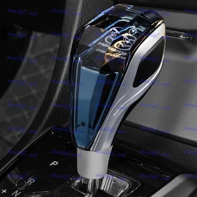 Crystal Handle Touch Motion Activated LED Car Gear Shift Knob Shifter for MAZDA - Image 1 of 4