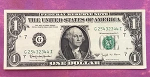 1963B JOE BARR DOLLAR BILL G 25432344 I - Picture 1 of 2