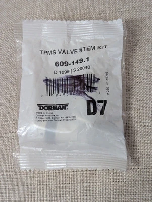 Dorman 609-149.1 TPMS Service Kit - Replacement Aluminum Clamp-In Valve Stem - Image 1 of 2