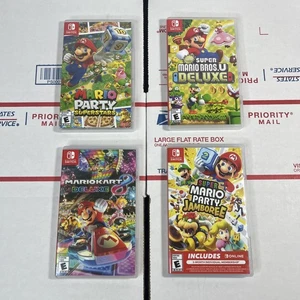Nintendo Switch CASES ONLY / SUPER MARIO / MARIO KART 8 / MARIO PARTY - SAME DAY - Picture 1 of 7