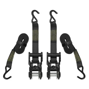 SmartStraps, 14ft. 5000lb Tactical Ratchet Tie Down 2Pk Yellow, Working Load - Picture 1 of 11