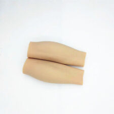 1 par de almohadillas correctoras de cicatrices de extremidades cubierta de pierna cubierta de doble pierna travesti