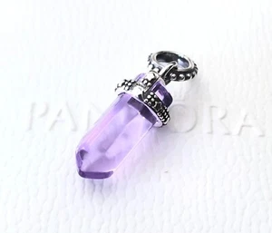 Pandora Purple Amulet, Crystals, Pendant #399185C01 +FREE Gift Box +Tag - Picture 1 of 5
