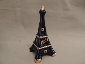 Limoges porcelain collectible Eiffel tower Paris France 3'' tall - Picture 1 of 7