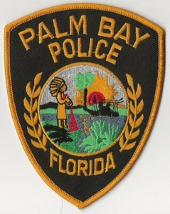 PALM BAY FLORIDA POLICE SHOULDER PATCH. - Picture 1 of 1