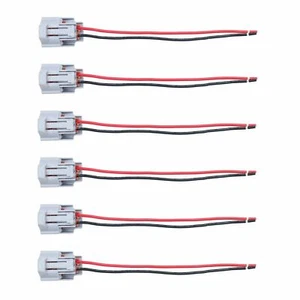 6 adaptadores PnP inyector - Toyota Denso (mujer) a cola de cerdo (mujer) con cable - Imagen 1 de 2