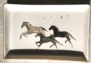 1 Bettina Norton X ARIAT Edición Limitada Plato Pequeño/Bandeja para Baratijas. Amante de los caballos. - Imagen 1 de 3